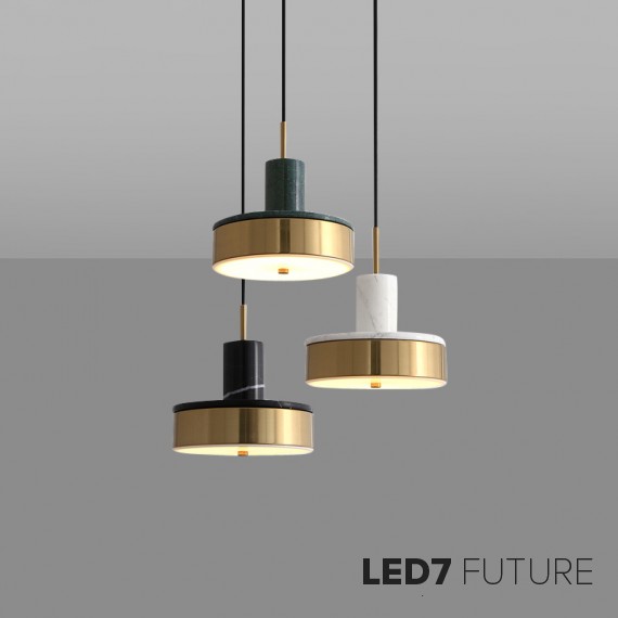 Loft Industry Modern - Marble G Pendant